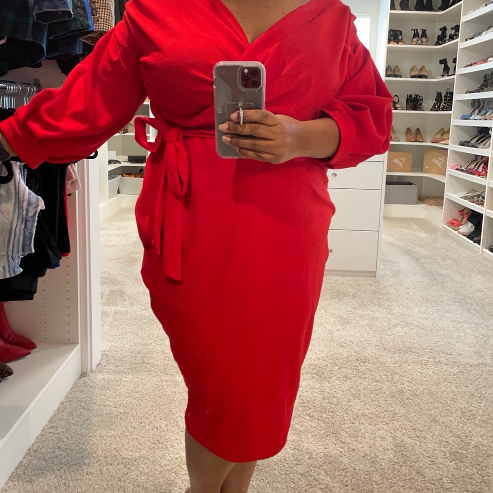 Off the shoulder dress